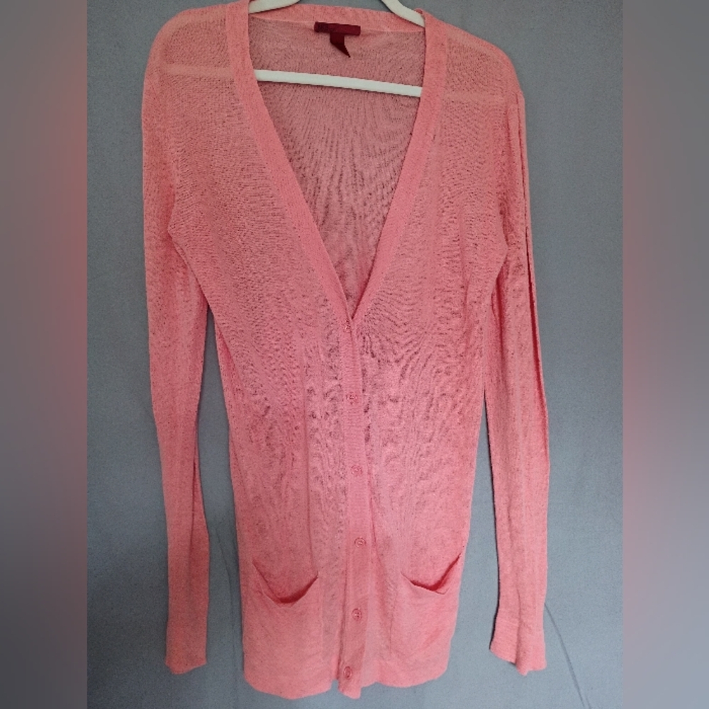 BKE Red Cardigan